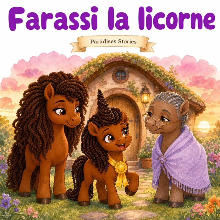Couverture du livre Farassi la licorne
